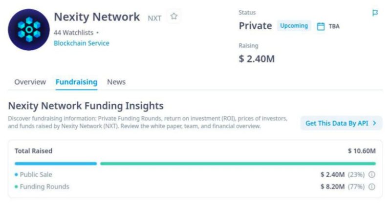 总融资1060万美金的Nexity 是一个基于区块链的供应链革新项目，推出 $NXT 空投活动-空投网